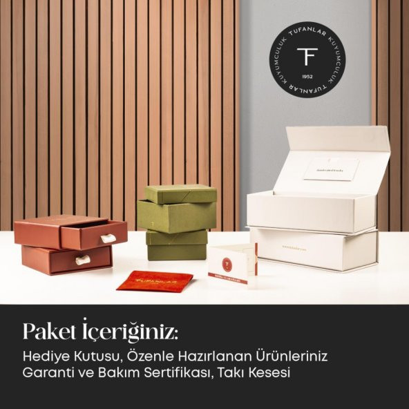 PIRLANTA YARIMTUR YÜZÜK - Resim 3