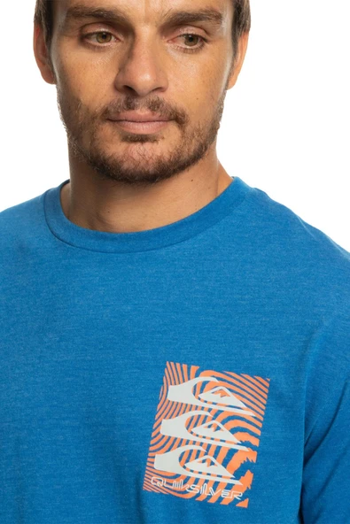 Quiksilver EQYZT07205  Warped Patterns Erkek Tişört - Resim 3