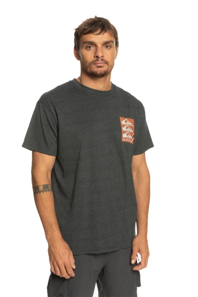 Quiksilver EQYZT07205  Warped Patterns Erkek Tişört - Resim 9