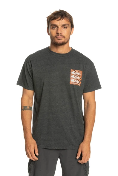 Quiksilver EQYZT07205  Warped Patterns Erkek Tişört - Resim 8