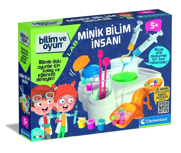 Clementoni Bilim ve Oyun Minik Bilim Insanı Deney Oyun Seti ürün görseli 1