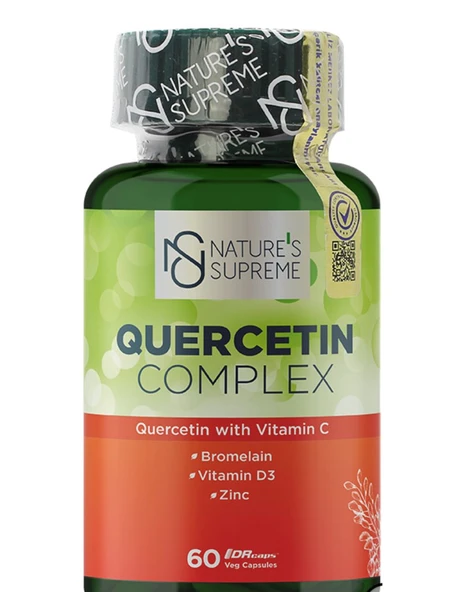Natures Supreme Quercetin Complex 60 Kapsül ürün görseli 1