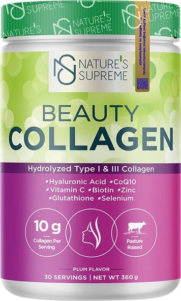 Natures Supreme Beauty Collagen Powder 360 gr ürün görseli 1