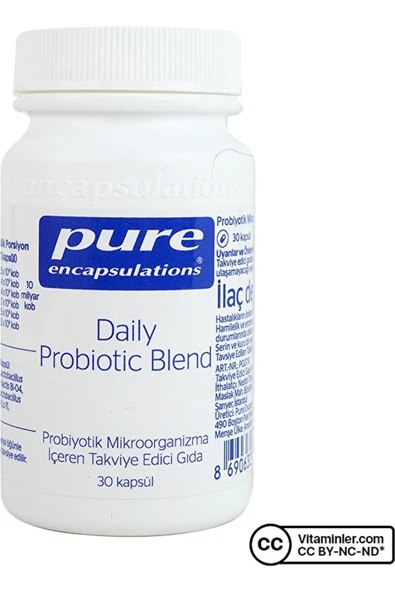 Pure Encapsulations Daily Probiotic Blend 30 Kapsül ürün görseli 1