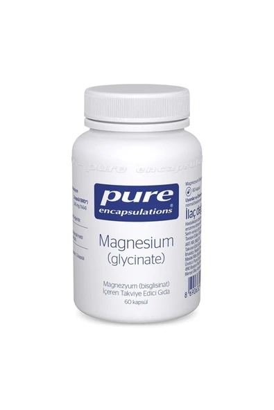 Pure Encapsulations S Magnesium (glycinate) 60 Kapsül ürün görseli 1