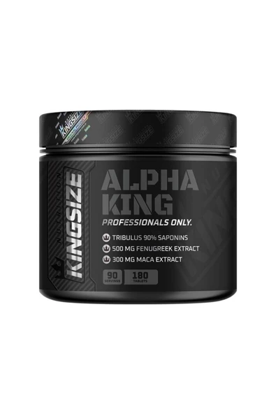Kingsize Nutrition Alpha King 180 Tablet ürün görseli 1