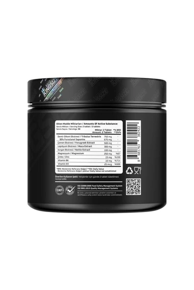 Kingsize Nutrition Alpha King 180 Tablet - Resim 2