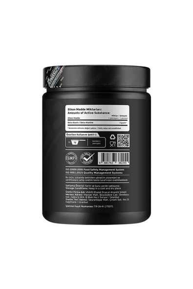 Kingsize Nutrition Beta Alanine Powder 500 Gr - Resim 2