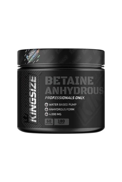 Kingsize Nutrition Betaine Anhydrous 180 Tablet ürün görseli 1