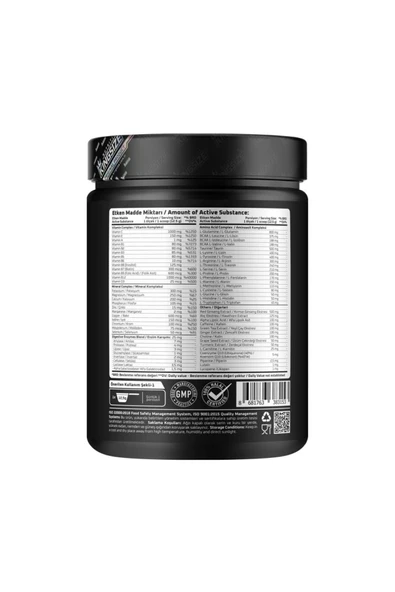 Kingsize Nutrition Monster Pak 500 Gr - Resim 2