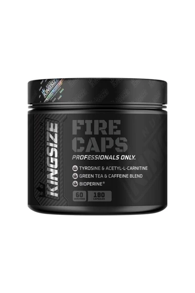 Kingsize Nutrition Fire Caps 180 Kapsül ürün görseli 1