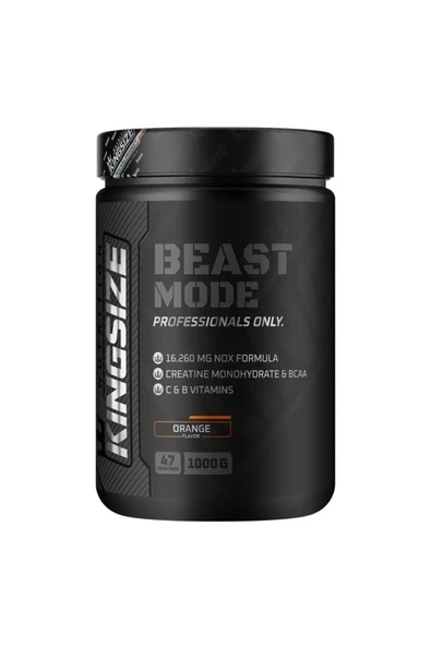 Kingsize Nutrition Beast Mode 1000 Gr ürün görseli 1