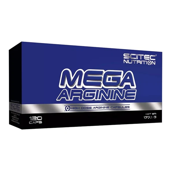 Scitec Mega Arginine 120 Kapsül ürün görseli 1