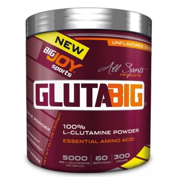 Big Joy Gluta Big 100 Glutamine Powder 300 Gr ürün görseli 1
