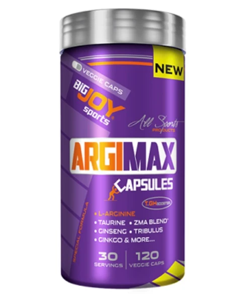 Big Joy Argimax 120 Kapsül ürün görseli 1