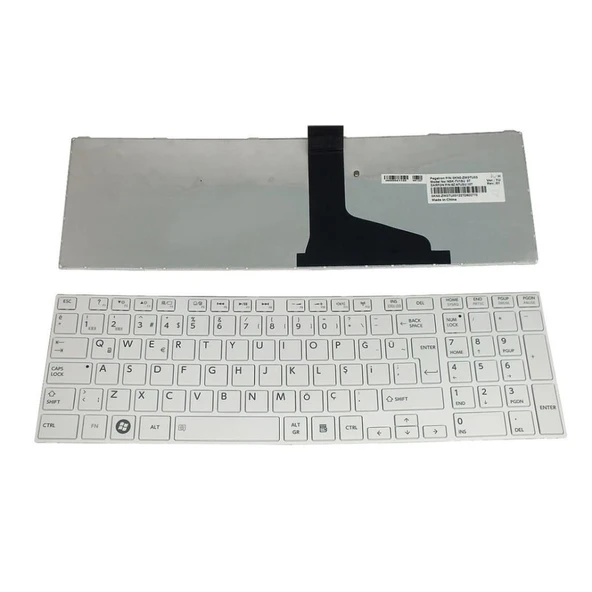 Toshiba Satellite L850-1R6 Klavye Tuş Takımı Beyaz TR ürün görseli 1