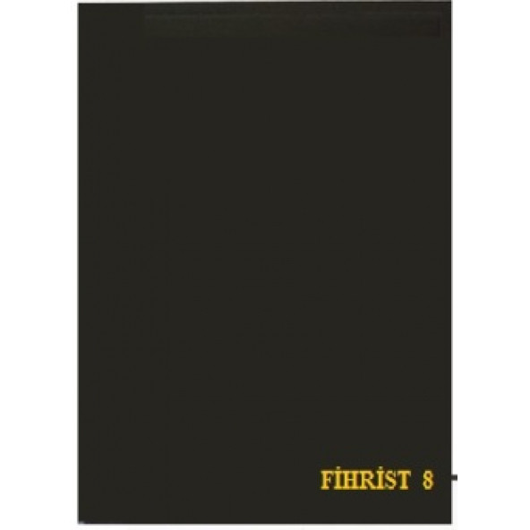 Gülpaş Ticari Fihrist 20X28 20’Li Ciltli  Koyu Lacivert ürün görseli 1