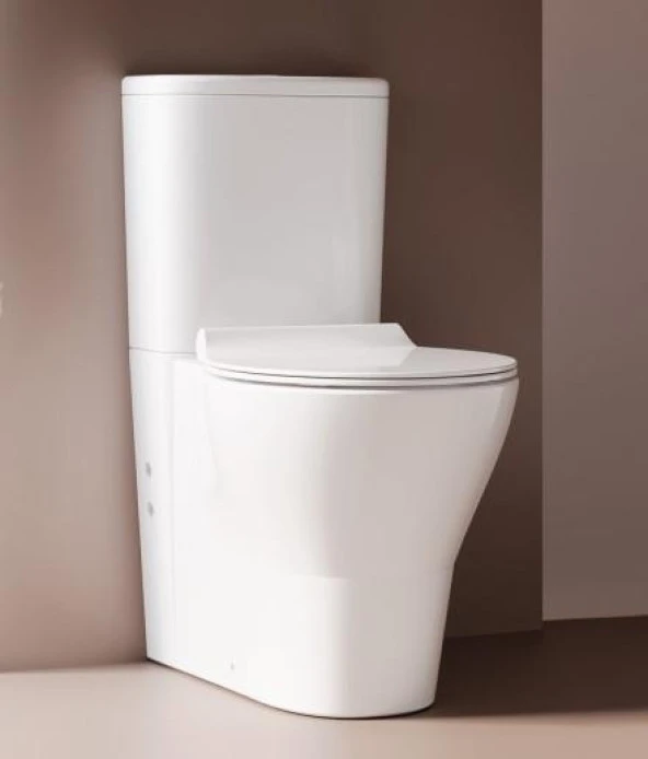 Seramiksan Volcano Duvara Sıfır Klozet + SmartSlim Yavaş Kapak + VitrA İç Takım Set ürün görseli 1