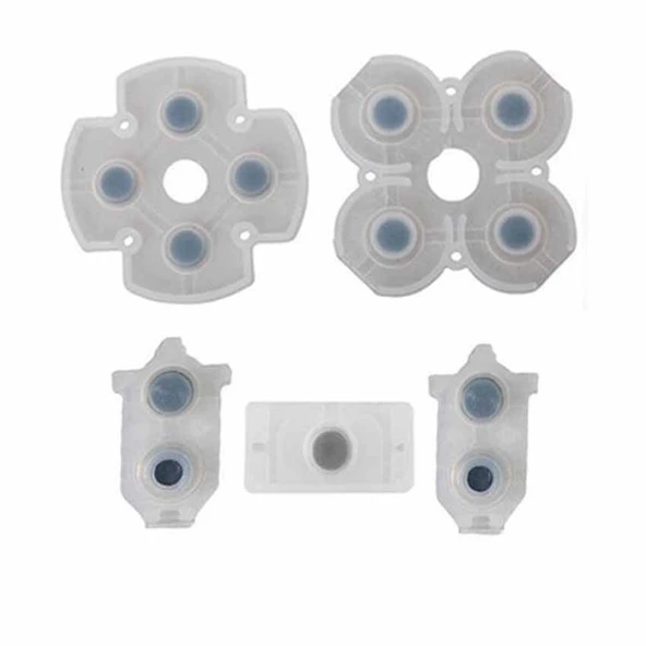 PS4 Kol Tamir 030 040 050 055 İç Lastik Takımı Silikon PS4 Yedek Parça Rubber Pad ürün görseli 1