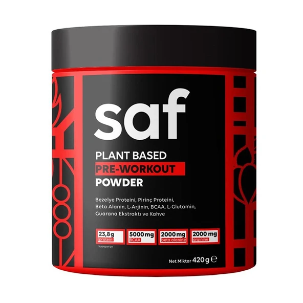 Saf Athletics Pre-Workout Mix 420 Gr ürün görseli 1