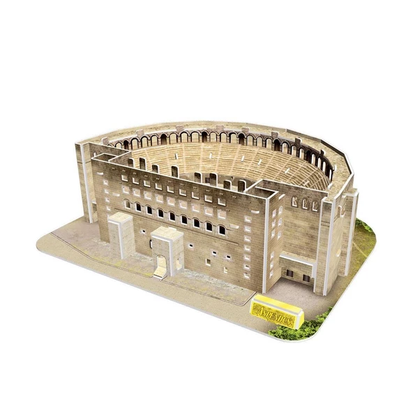 3 Boyutlu Yapboz 47 Parça Aspendos 3D Puzzle - Resim 2