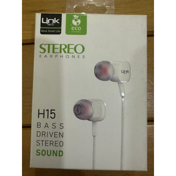 LİNK TECH STETREO KABLOLU MİKROFONLU KULAK İÇİ KULAKLIK EXTRA BASS ürün görseli 1