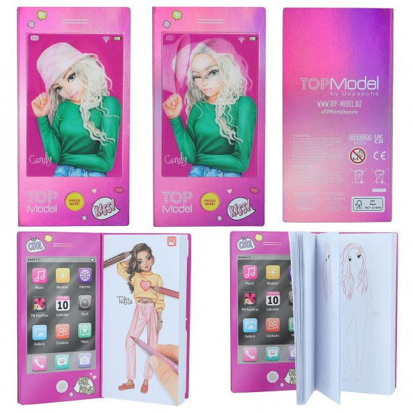 Top Model Sesli Mini Boyama Kitabı - Resim 4