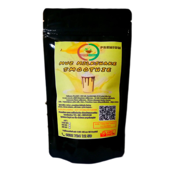 Muz aromalı Milkshake & smoothie 1 kg ürün görseli 1