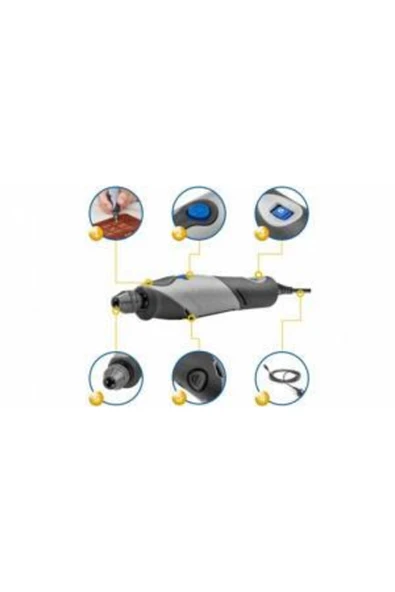 Dremel Stylo 2050-15 El Motoru - Resim 3