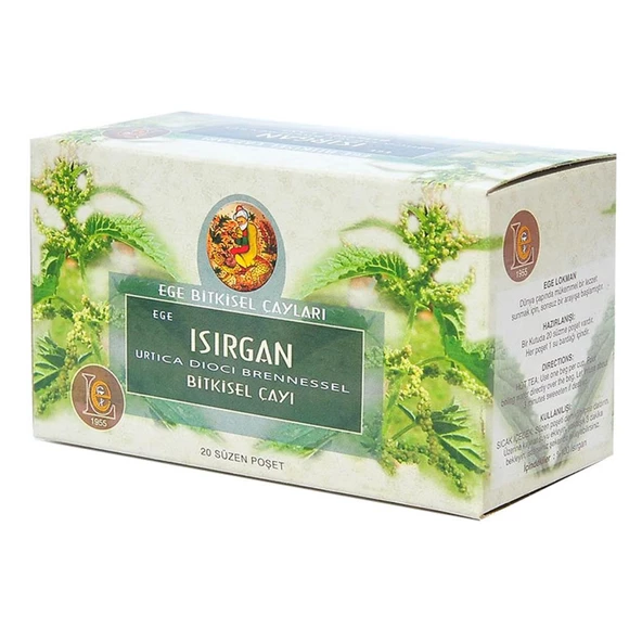 Ege Lokman Bitkisel Çayları Isırgan Bitki Çayı 20 Süzen Poşet ürün görseli 1