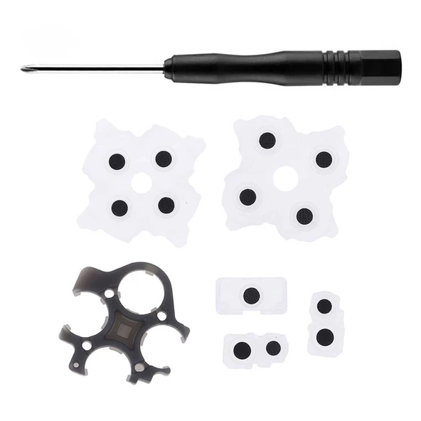 PS5 V2 İç Lastik Tamir Seti Silikon Pad Tornavida Set Playstation 5 Yedek Parça ürün görseli 1