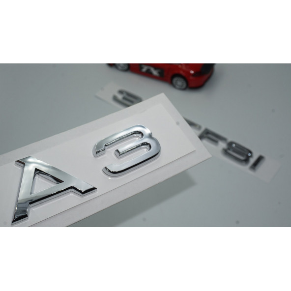 Audi A3 35 TFSi Krom ABS 3M 3D Bagaj Yazı Logo Orjinal Ürün ürün görseli 1