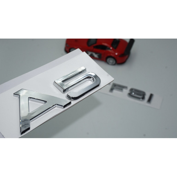 Audi A5 40 TFSi Krom ABS 3M 3D Bagaj Yazı Logo Orjinal Ürün ürün görseli 1