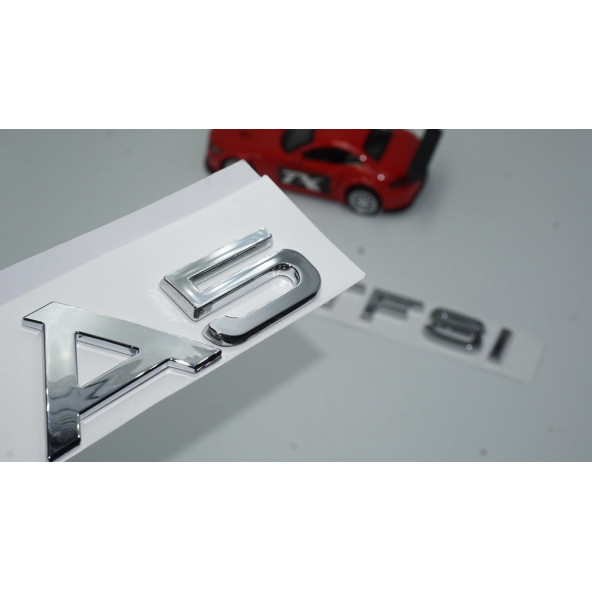 Audi A5 45 TFSi Krom ABS 3M 3D Bagaj Yazı Logo Orjinal Ürün ürün görseli 1