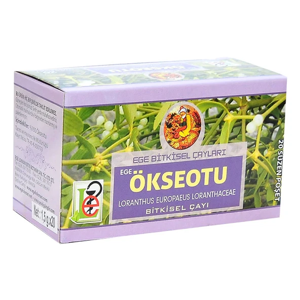 Ökse Otu Bitki Çayı 20 Süzen Poşet - Resim 3