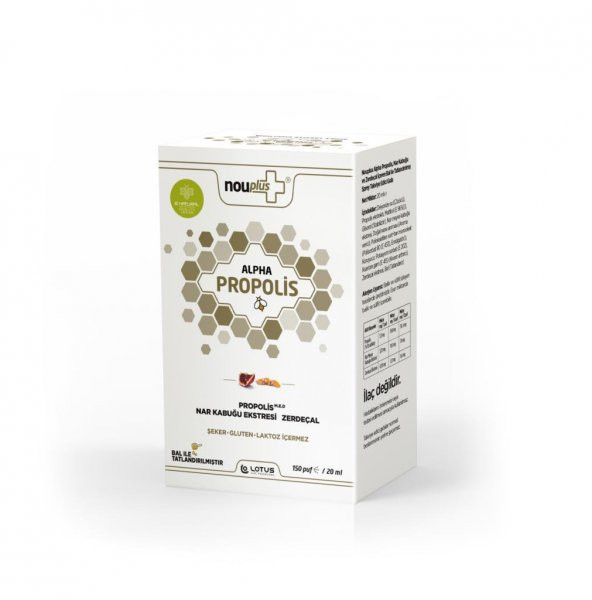 Nouplus Alpha Propolis 20 ml ürün görseli 1