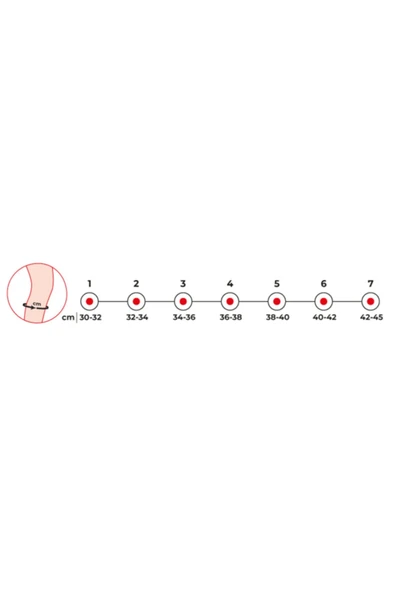 ELASTİK ÇORAPSIZ VARİS ALT BALDIRLIK ÇİFTLİ VARİTEKS 802 - Resim 2