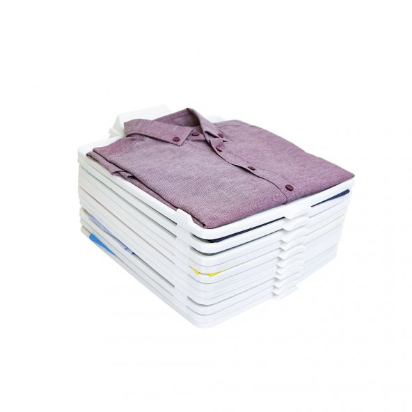 10lu Tişört Düzenleyici Gömlek T-shirt Elbise Organizer ürün görseli 1
