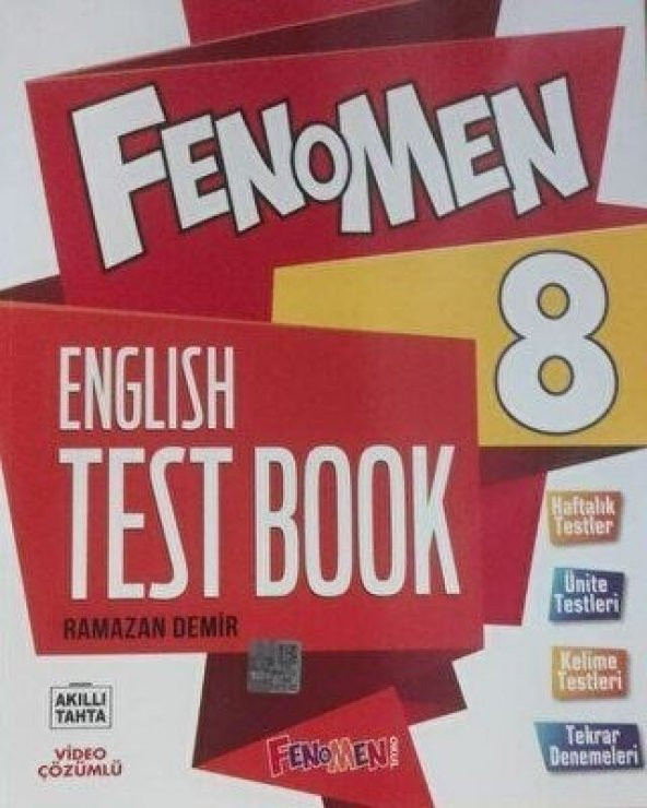 Fenomen English Test Book ürün görseli 1