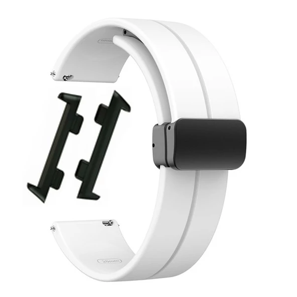 Gpack Oppo Watch 46mm Kordon Silikon Mıknatıslı Ayarlanabilir HS19 ürün görseli 1
