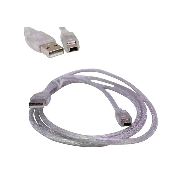 5 Pin Mini Usb Kablo - 1.5 Metre ürün görseli 1