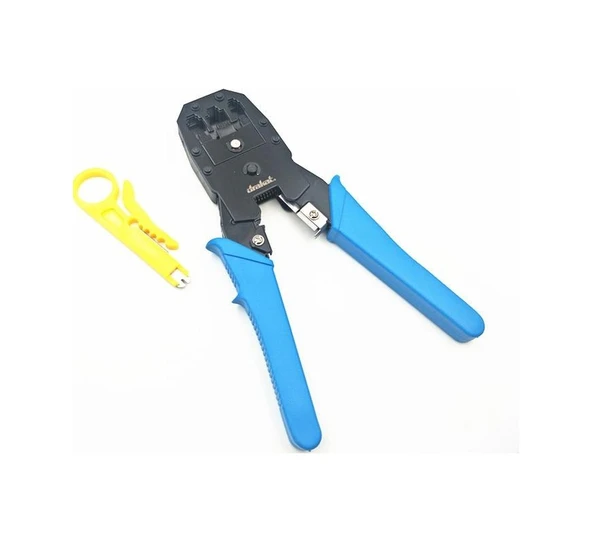 Rj45-Rj11 Sıkma Pensesi-Cat5.Cat6.Telefon Kablosu Sıkma  Pensesi ürün görseli 1