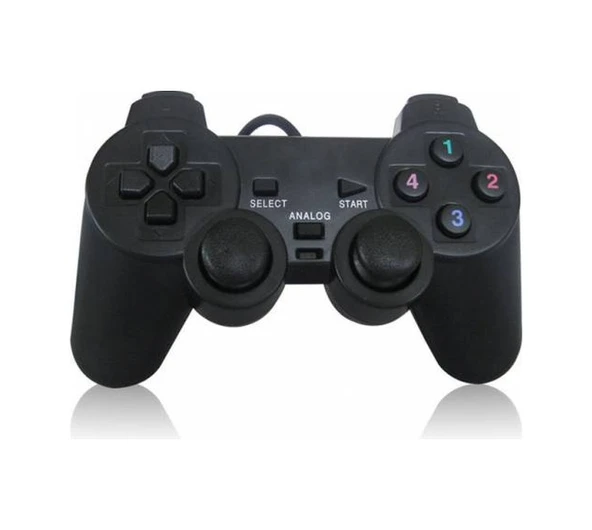 Titreşimli Analoglu Usb Oyun Kolu -Joystıck-Game Pad ürün görseli 1