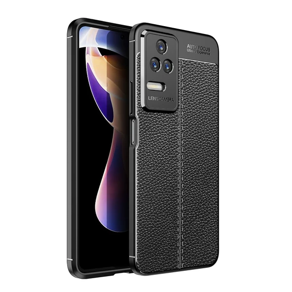 Gpack Xiaomi Poco F4 Kılıf Niss Silikon Deri Görünümlü ürün görseli 1