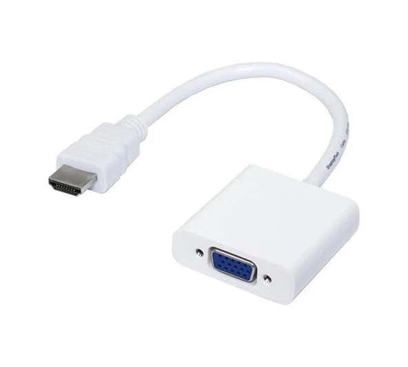 Hdmi To Vga  Kablo Çevirici Dönüştürücü + Ses ürün görseli 1