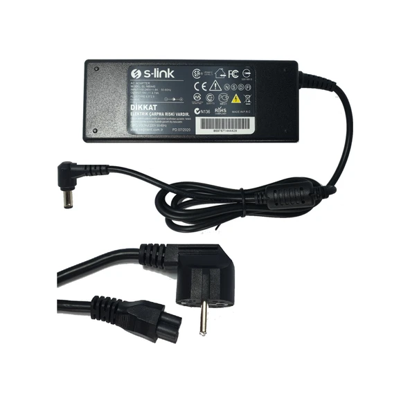 Cdastore Asus Uyumlu Notebook Adaptör-Şarj Cihazı-19Vx3.42A 5.5X2.5 ürün görseli 1