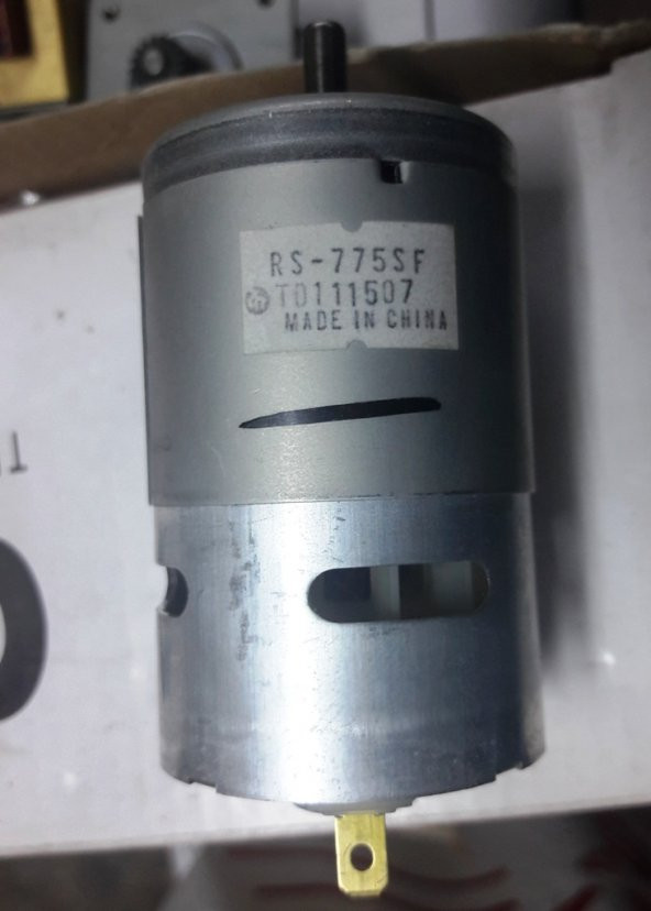 18V Akülü Şarjlı Matkap Motoru RS-775SF ürün görseli 1