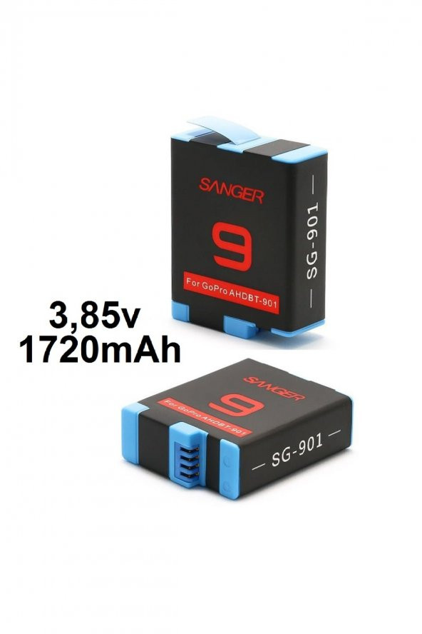 SANGER AHDBT-901, Hero9 Aksiyon Kamera Bataryası ürün görseli 1