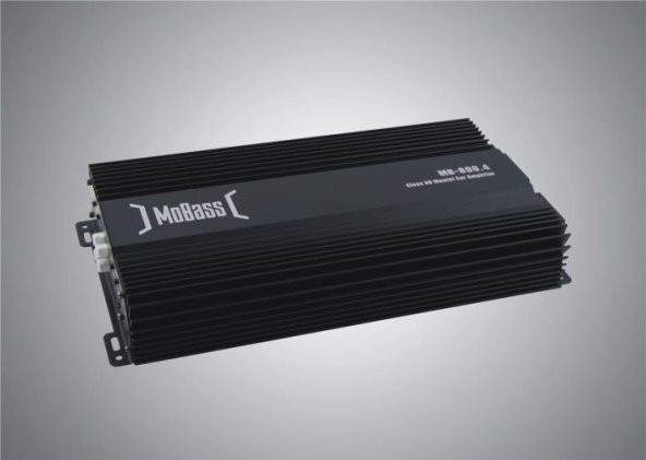 MOBASS MB-800.4 4 Ohm 240Wx2CH WITH BASS CONTROL OTO ANFİ ürün görseli 1
