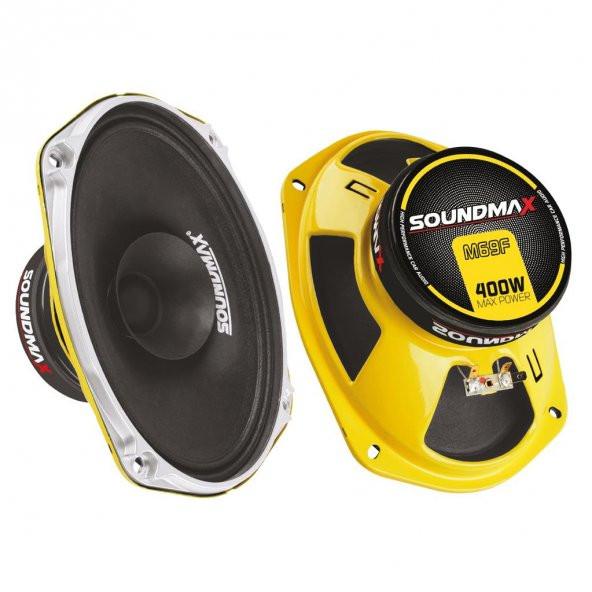 Soundmax Sx-m69f Oval 6x9 Çifti 800wat Yeni Pro Seri Oto Midrange ürün görseli 1